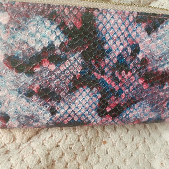 None Handbags - SALE!! Brand New Colorful Snakeskin Wallet